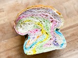 Rainbow Swirl Bread Recipe Step by Step