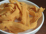 Ribbon Pakoda Recipe, How to Make Ribbon Pakoda