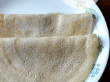 Varagu arisi dosai, kodo millet dosa step by step recipe