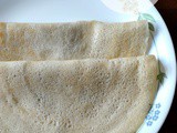 Varagu arisi dosai, kodo millet dosa step by step recipe