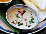 White Coconut Chutney Recipe - How to Make Hotel Style Coconut Chutney