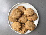 Whole Wheat Flax Seed Cookies
