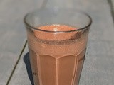 Gezonde & heel erg lekkere bananen-chocolade-milkshake