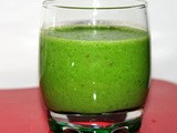 Greenpowersmoothie karnemelk-spinazie-appel