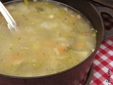 Bouillon de légumes au poulet