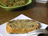 Cake maïs, courgette et noix de pécan