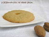 Cookies à l'amande et à l'orange, sans gluten