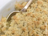 Crumble courgette et pomme