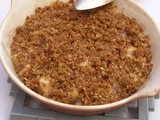 Crumble poire et spéculoos