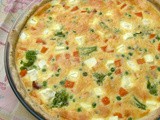 Quiche printanière