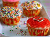 Pretty Pink Velvet Cupcakes