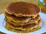 Vegan Sweet Potato Pancakes