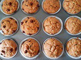 Vegan Zucchini Banana Muffins