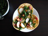 Asian Tofu Tacos with Miso-Lime Sliced Greens