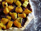 Delicata Squash, Rosemary + Cranberry Flatbread