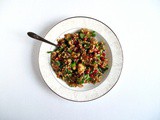 Pomegranate + Hazelnut Moroccan Grain Salad