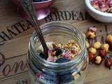 Raw Buckwheat Porridge with Hazelnuts & Rose Water