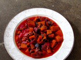 Roasted Sweet Potato + Beet Soup