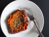 Roasted Sweet Potato with Cashew Butter + Za’atar