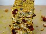 Turmeric Ginger Seed + Nut Bars