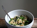 Za’atar-Spiced Millet + Chickpeas with Baba Ghanoush