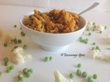 Cauliflower Peas Kurma