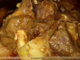 Mutton Gravy with Vegetables - Rich Mutton Gravy with Radish, Potato and Raw Papaya