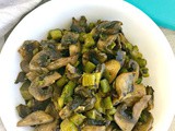 Asparagus with Mushroom Stir Fry