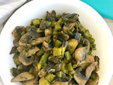 Asparagus with Mushroom Stir Fry