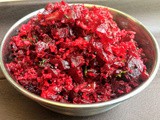 Beetroot Palya | Karnataka Style Beetroot Stir Fry