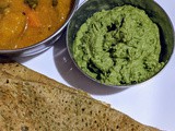 Peanut Coriander Chutney