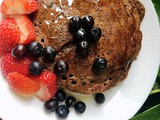 Ragi Chocolate Pancakes