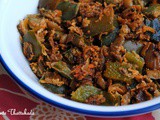 Stir fried Capsicum with Coconut