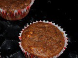 Whole wheat Banana Chocolate Muffins