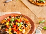 Es bakte een Paleo Pizza