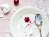 Eton mess kersen meringue recept