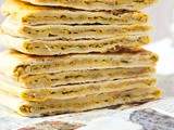 Pittig gevuld platbrood Martabak