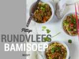 Pittige rundvlees bamisoep recept