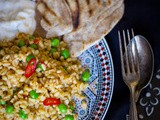 Recept bulgur tomaat doperwt pilav