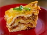 Recept homemade lasagne