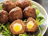 Recept mini Scottish eggs gehakt gevuld met kwartelei