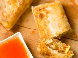 Recept zelf grote gevulde loempia maken
