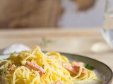 Retro recept Spaghetti carbonara