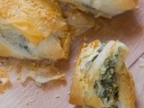 Spinazie bladerdeeg pakketjes recept