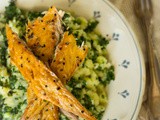 Stamppot spinazie gerookte makreel maaltijd recept