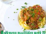 Weekmenu maaltijden week 10