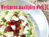Weekmenu maaltijden week 16