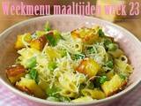 Weekmenu maaltijden week 23