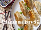 Weekplanning maaltijden week 22