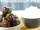 Weekplanning maaltijden week 26